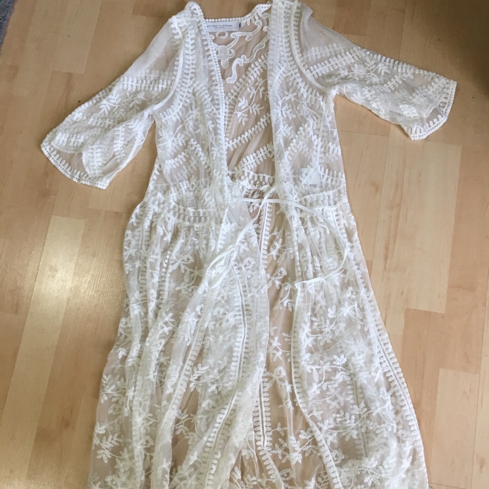 Lace cover up